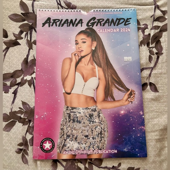 Ariana Grande 2024 Calendar - Picture 1 of 2